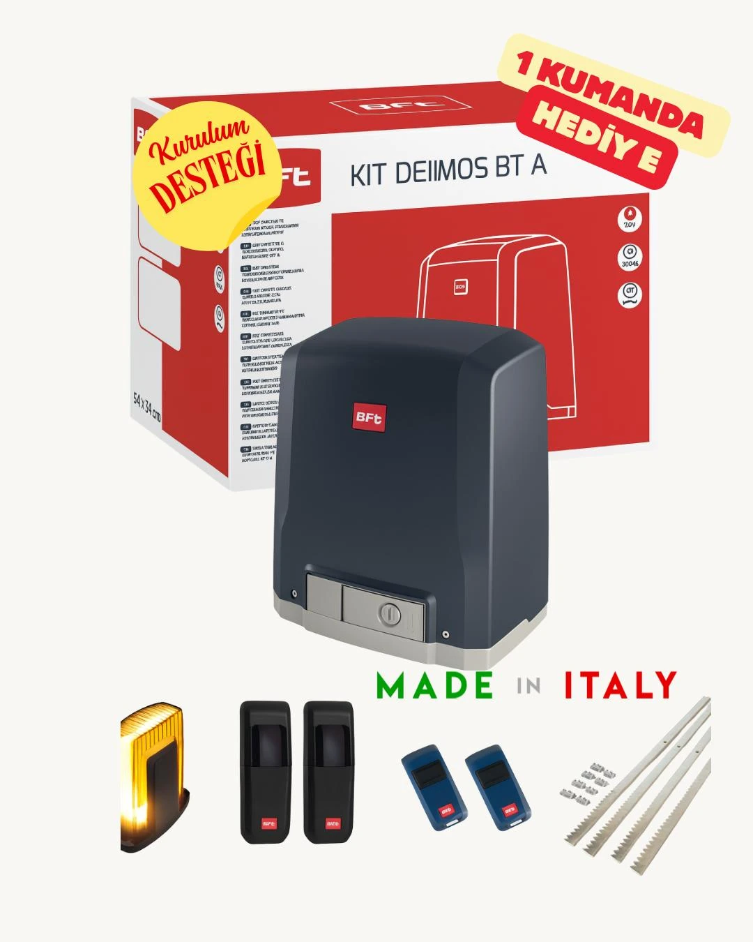 Bft A600 Set 24v kapı motoru